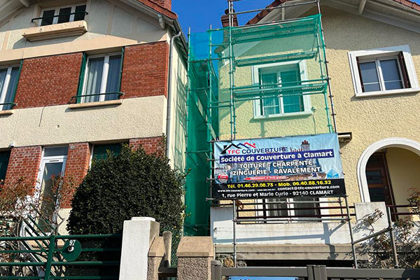 TFC COUVERTURE, artisan couvreur à Clamart (92140) dans les Hauts-de-Seine 92